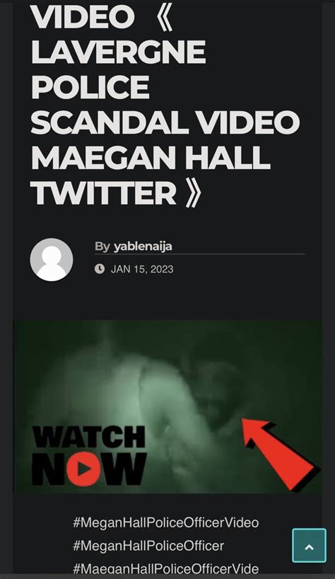 maeghan hall leaked video|This apparently leaked video of Maegan Hall is just a ...